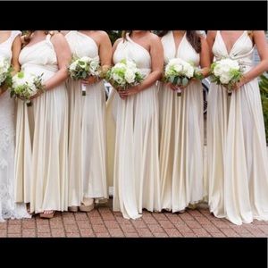 Two birds bridesmaid dress!